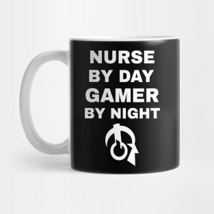 Nurse By Day Gamer By Night Mug